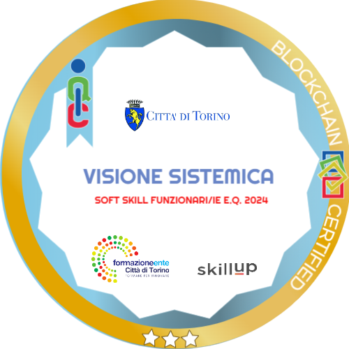 VISIONE SISTEMICA (Gold) - SOFT SKILL FUNZIONARI/IE EQ 2024